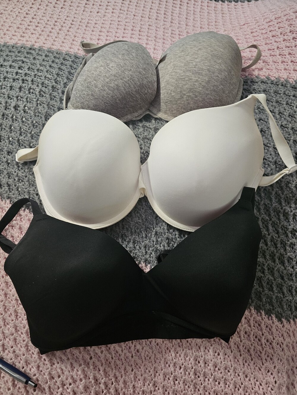 Victoria's Secrect Bras - Black, White & Gray